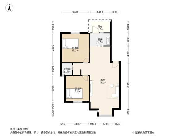 鹤舞青城户型图