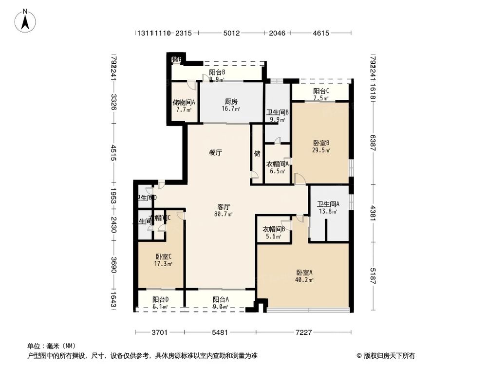 相似户型图