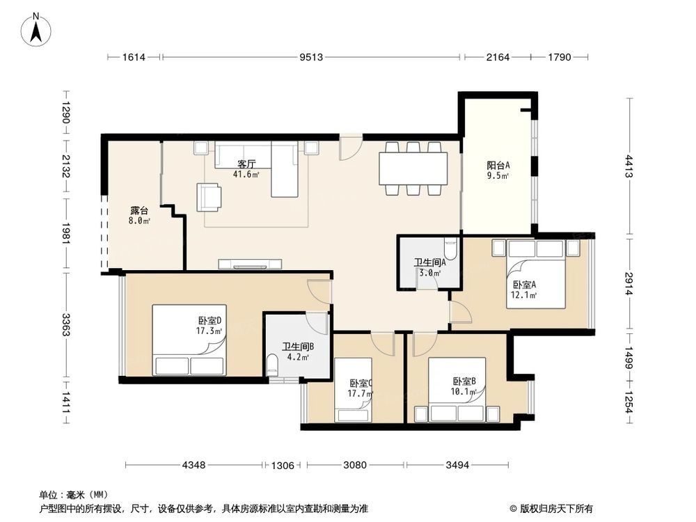 相似户型图