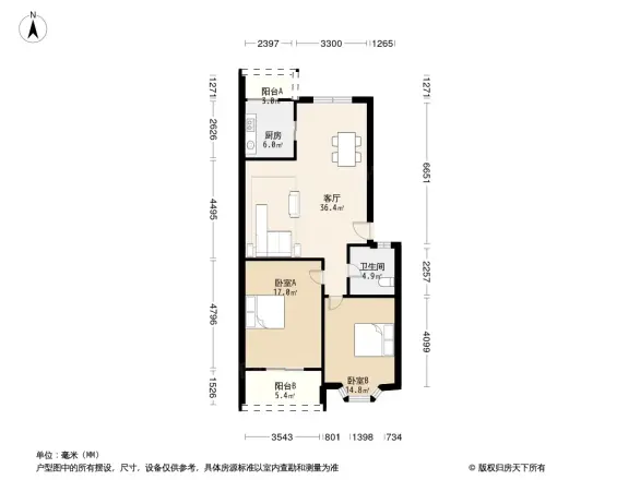 雅丽花园三期户型图