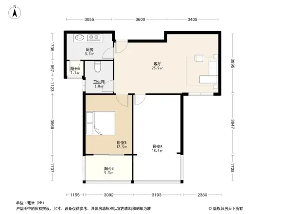 利加华庭户型图