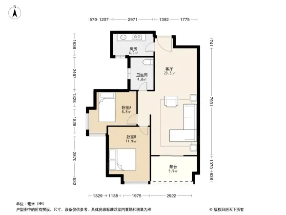 锦合天地颐翠苑户型图