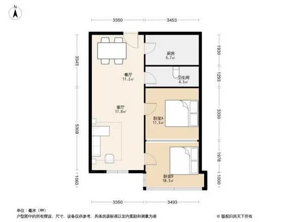 彭刘杨路社区户型图