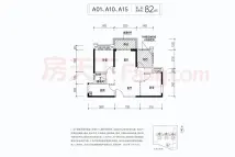 臻品阳光誉苑01/10/15号户型