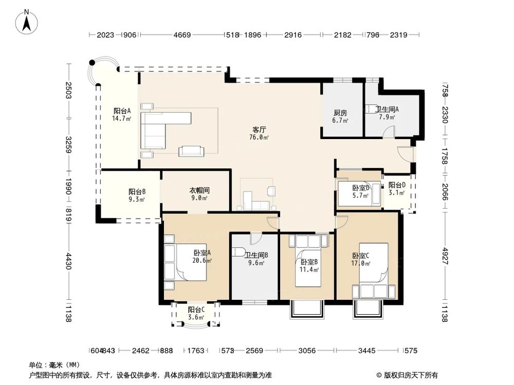 相似户型图