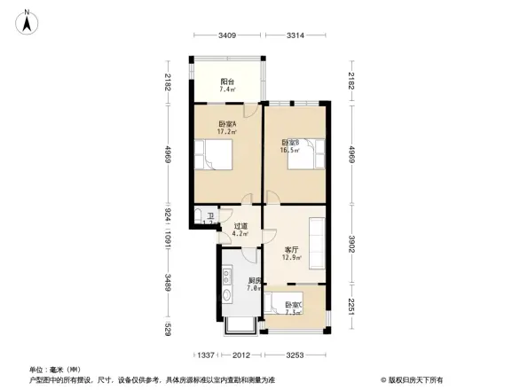 联保小区户型图