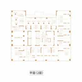 奥克斯中心1室1厅1厨1卫建面48.04㎡