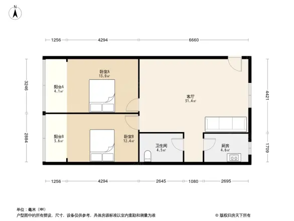 康盛大厦户型图