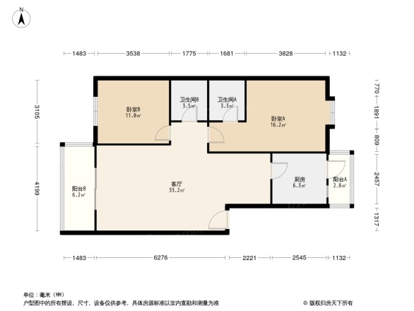 长盛续锦户型图
