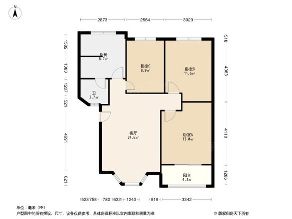 青江华庭A区户型图