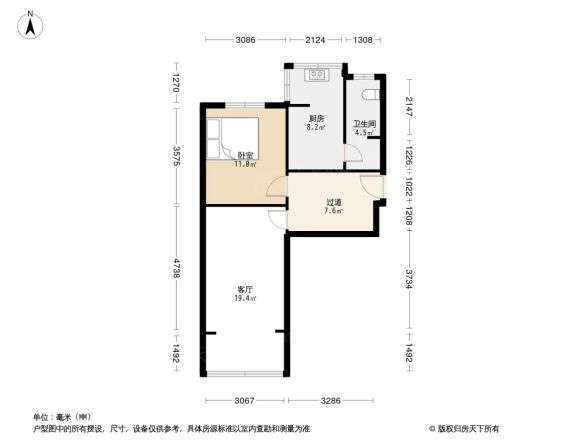 双林北横路129号院户型图