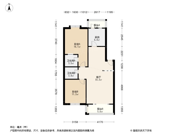 长盛续锦户型图