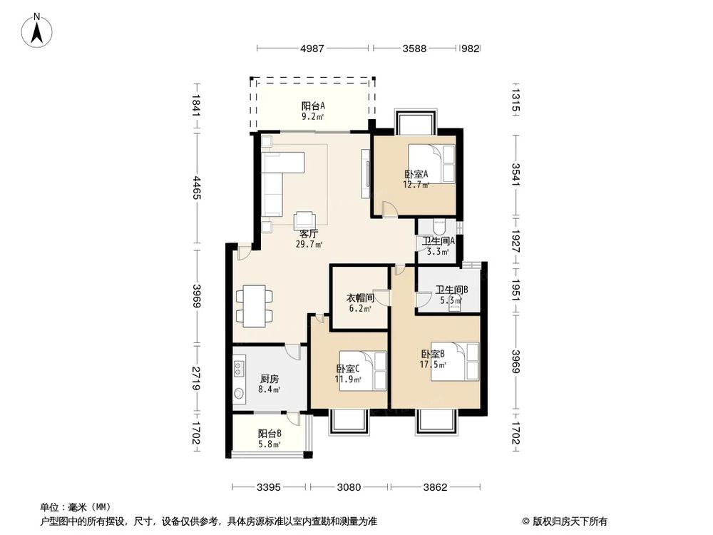 相似户型图