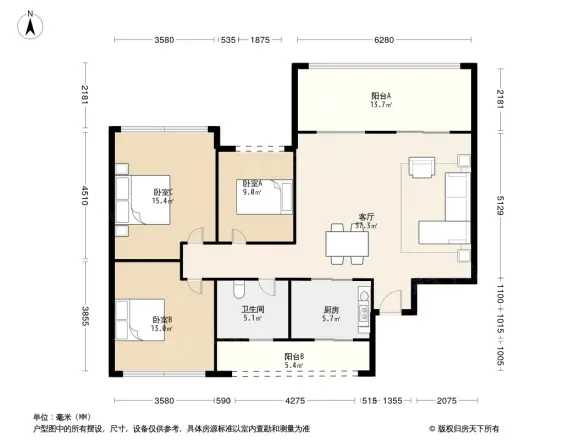 天祥广场户型图