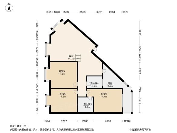 逸阳华庭户型图