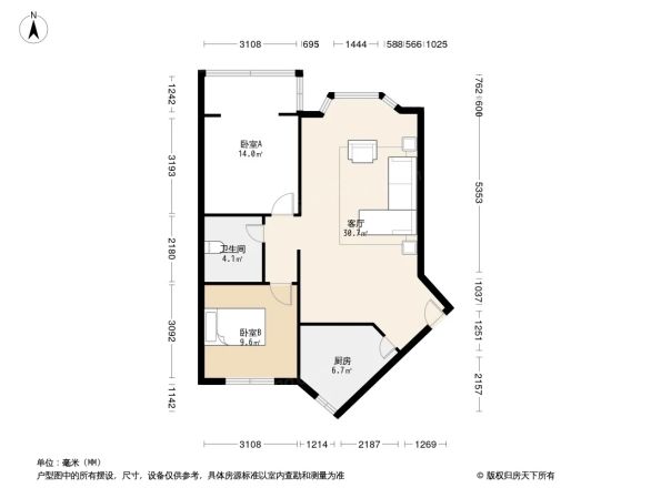 青江华庭A区户型图