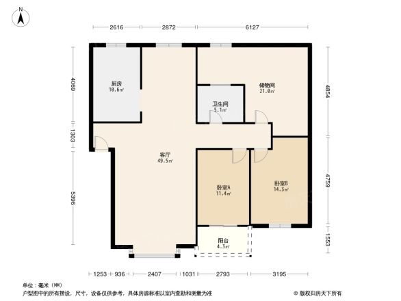 黄龙花园户型图