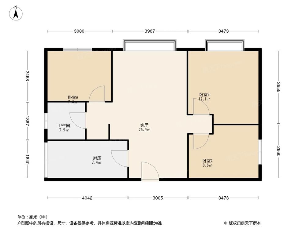相似户型图