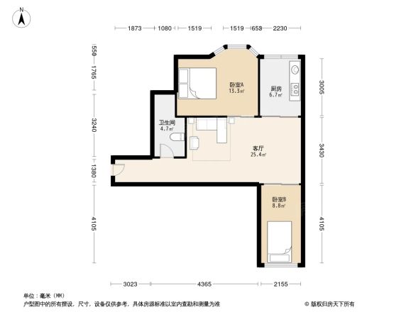 府河苑户型图