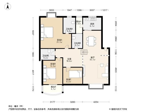 逸阳华庭户型图