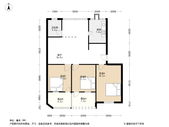 水利局宿舍户型图
