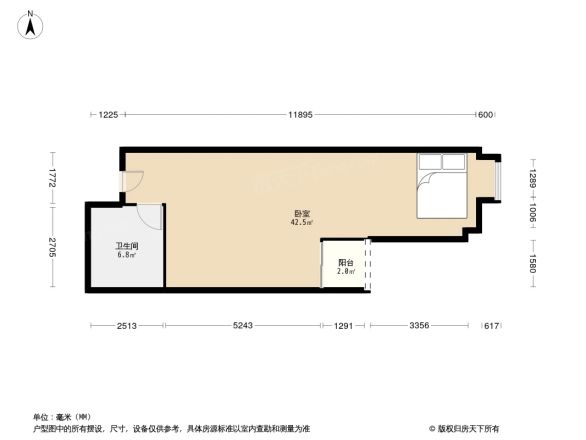 世纪名轩户型图