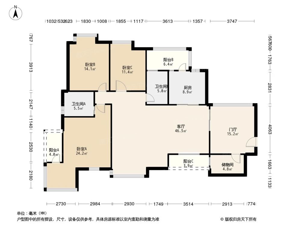 相似户型图