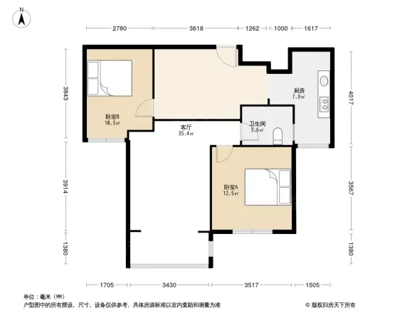 浩汉公园仕家户型图
