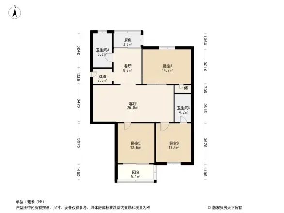 绣花巷10号小区户型图