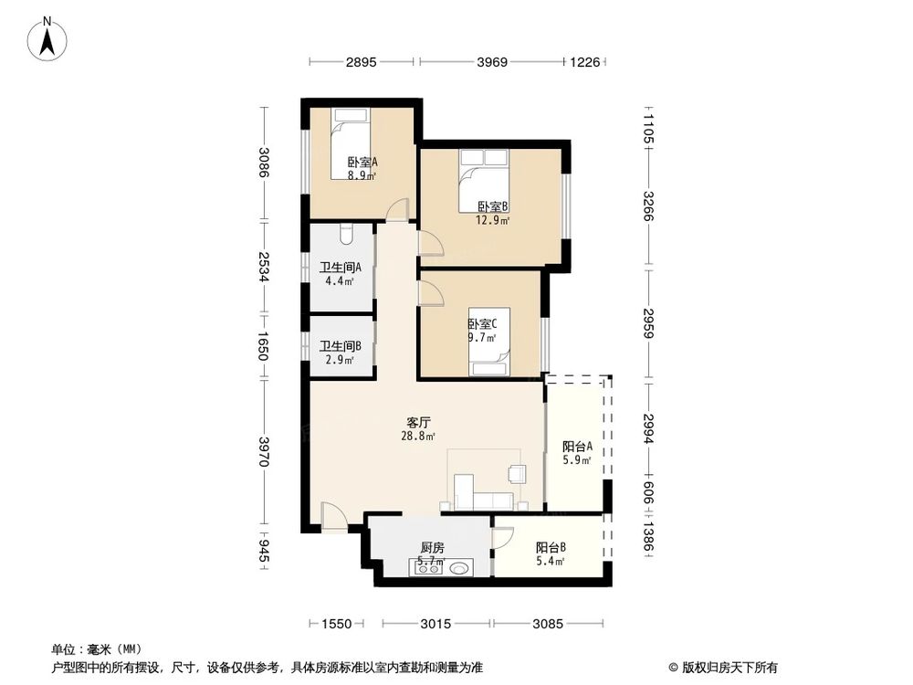 相似户型图