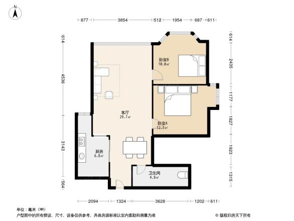 府河苑户型图