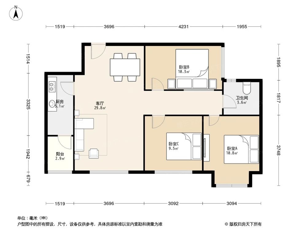 相似户型图