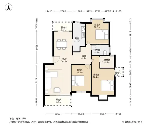 清水源户型图