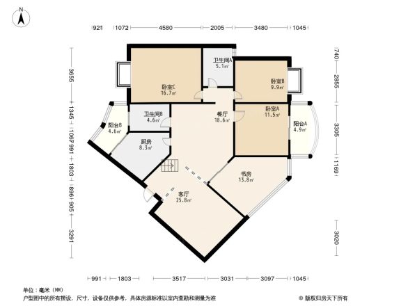 逸阳华庭户型图