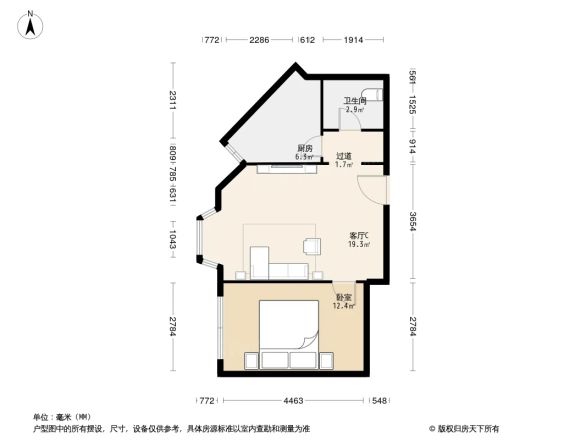 长富花园户型图