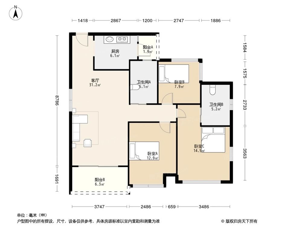 相似户型图