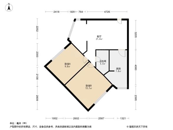 清溪南街17号院户型图
