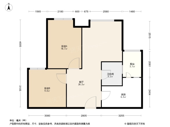 朝阳朗香广场户型图