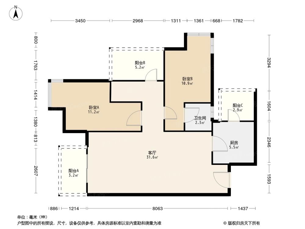 相似户型图