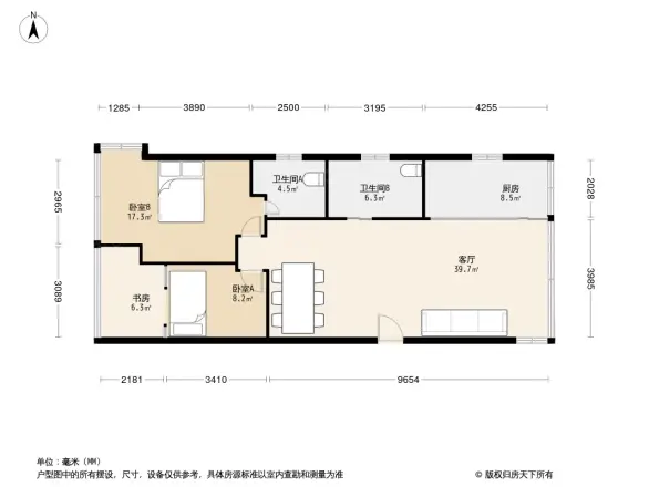 明珠商住楼户型图