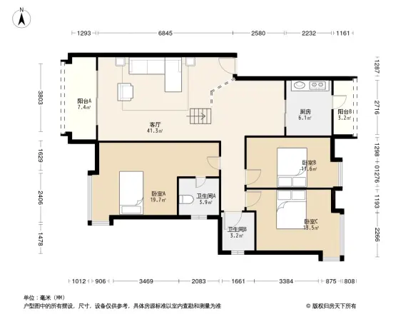 佛山奥园凯茵苑户型图