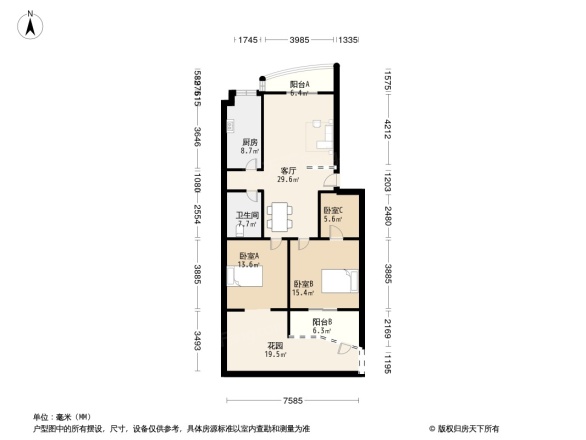 锦绣苑小区户型图