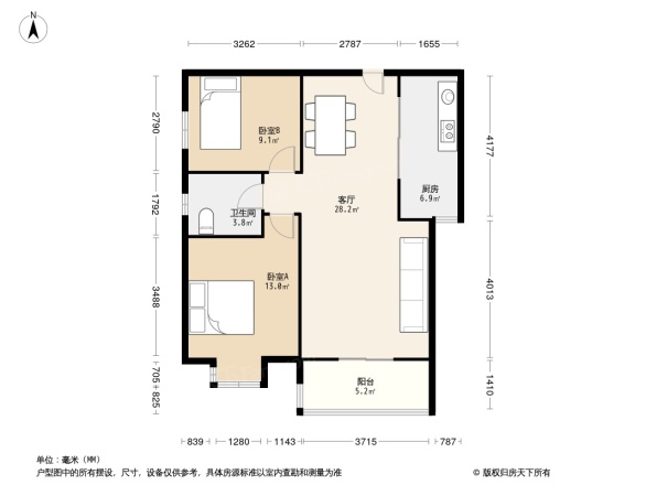 平江壹号户型图
