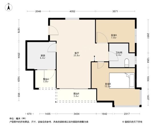 佛山奥园美林水岸户型图