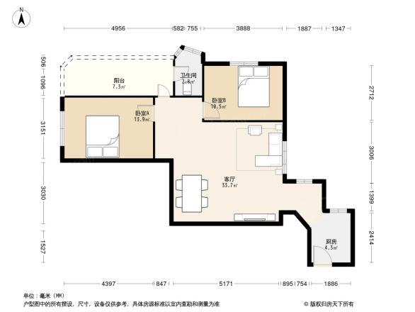弼塘小区户型图