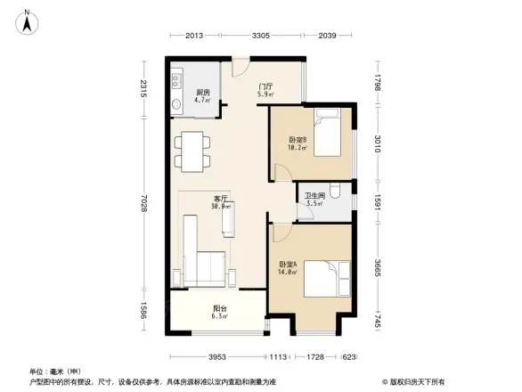 平江壹号户型图