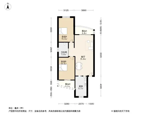 锦绣苑小区户型图