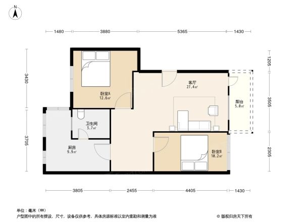 弼塘小区户型图