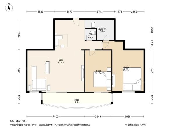 凯景铭座户型图