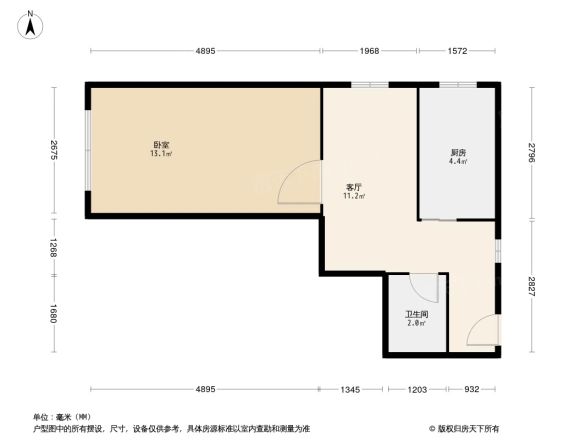 月坛北街1号院户型图